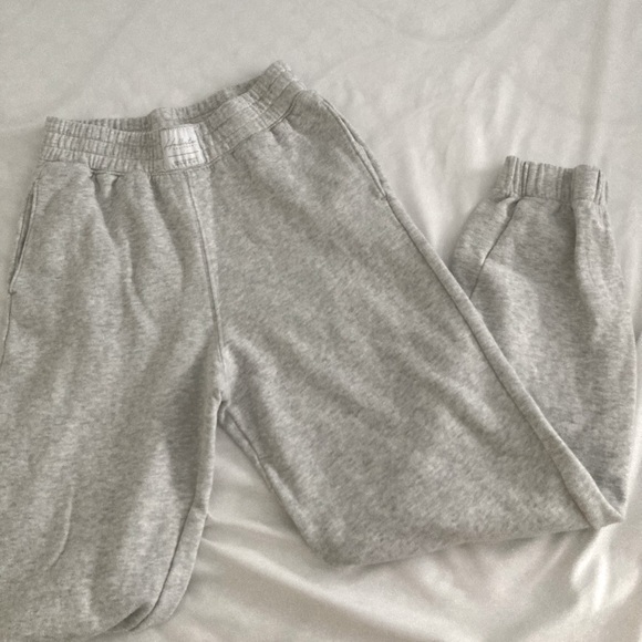 Hollister Light Grey Sweatpants - Picture 2 of 5